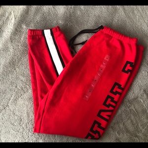 Red Victoria’s Secret Sweats